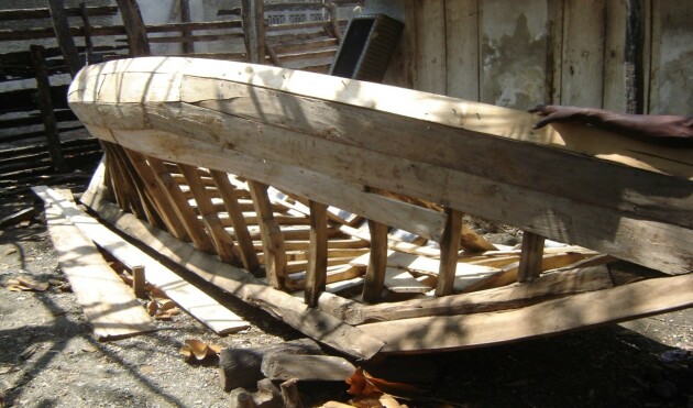 Construction d'un canot
